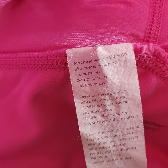 Fabletics Motion365 High-Waisted Moto 7/8 Pink Leggings Women's Size Medium EUC - Picture 11 of 16